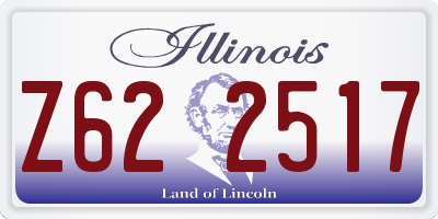 IL license plate Z622517