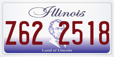 IL license plate Z622518