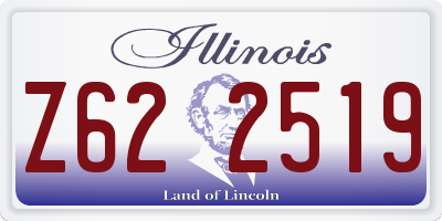 IL license plate Z622519