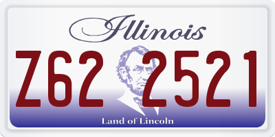 IL license plate Z622521