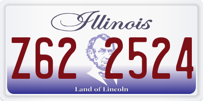 IL license plate Z622524