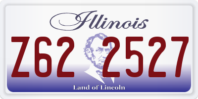 IL license plate Z622527