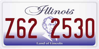 IL license plate Z622530