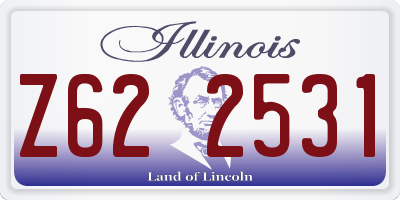 IL license plate Z622531