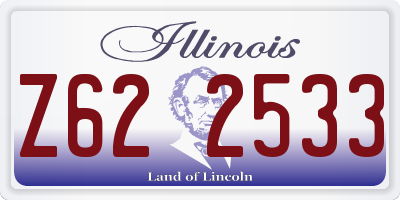 IL license plate Z622533