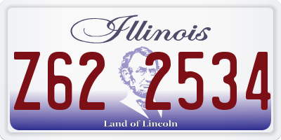 IL license plate Z622534