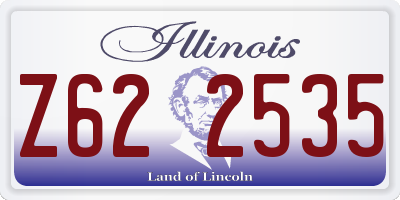 IL license plate Z622535