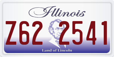 IL license plate Z622541