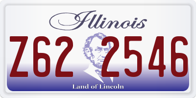 IL license plate Z622546