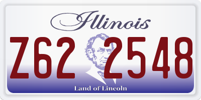 IL license plate Z622548