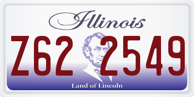 IL license plate Z622549