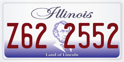 IL license plate Z622552