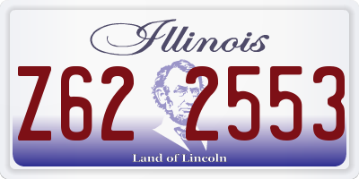 IL license plate Z622553