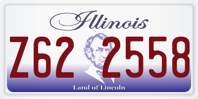 IL license plate Z622558
