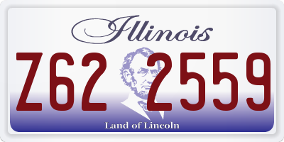 IL license plate Z622559