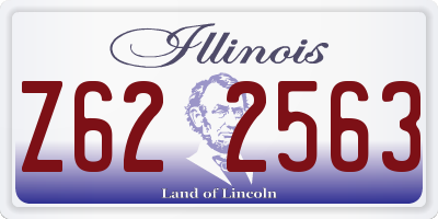IL license plate Z622563