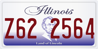 IL license plate Z622564