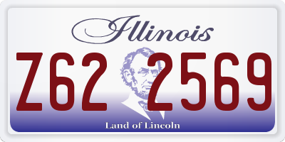 IL license plate Z622569