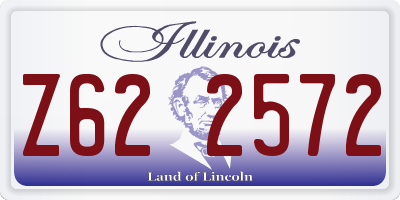IL license plate Z622572