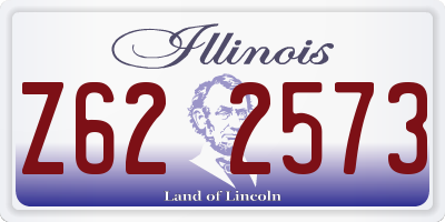 IL license plate Z622573