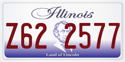 IL license plate Z622577