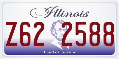 IL license plate Z622588