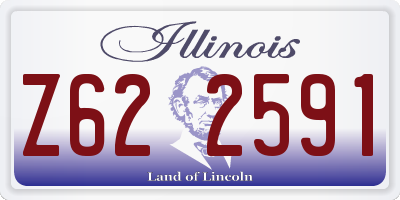 IL license plate Z622591