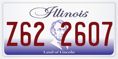 IL license plate Z622607