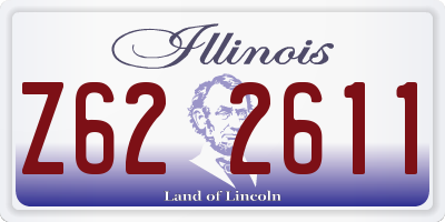 IL license plate Z622611
