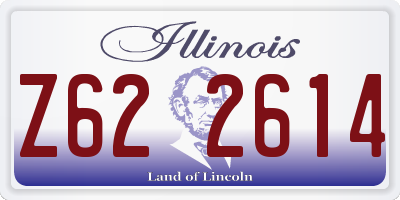 IL license plate Z622614