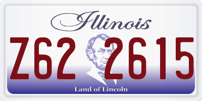 IL license plate Z622615