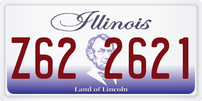 IL license plate Z622621