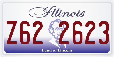 IL license plate Z622623