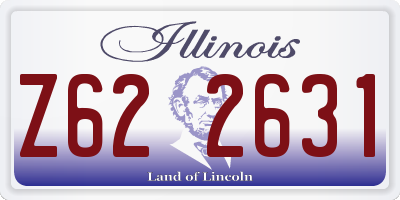 IL license plate Z622631