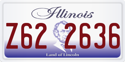 IL license plate Z622636