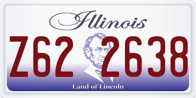 IL license plate Z622638