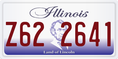 IL license plate Z622641