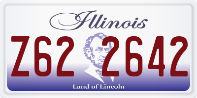 IL license plate Z622642