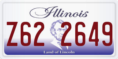 IL license plate Z622649