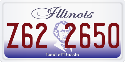 IL license plate Z622650