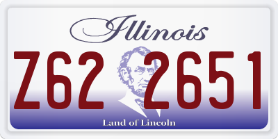 IL license plate Z622651