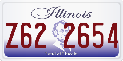 IL license plate Z622654