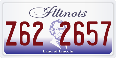 IL license plate Z622657