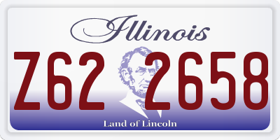IL license plate Z622658