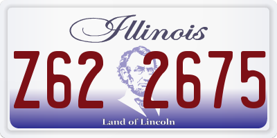 IL license plate Z622675