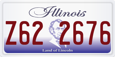 IL license plate Z622676