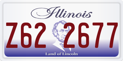 IL license plate Z622677