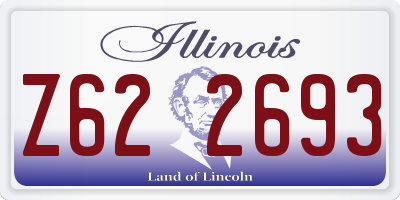 IL license plate Z622693