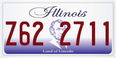 IL license plate Z622711