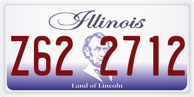 IL license plate Z622712